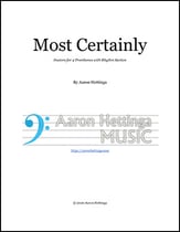 Most Certainly Jazz Ensemble sheet music cover